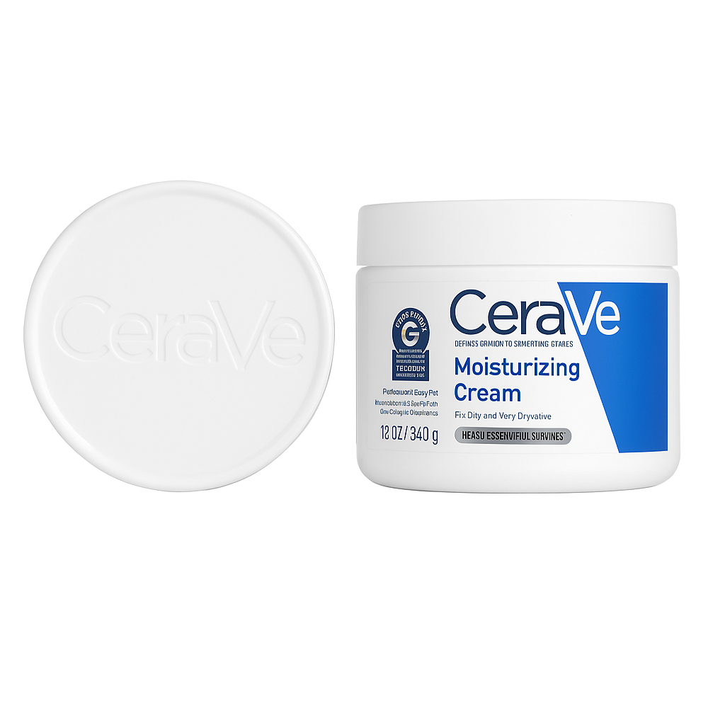 CeraVe Moisturizing Cream 340 g – 24 Hr Hydration for Dry & Sensitive Skin