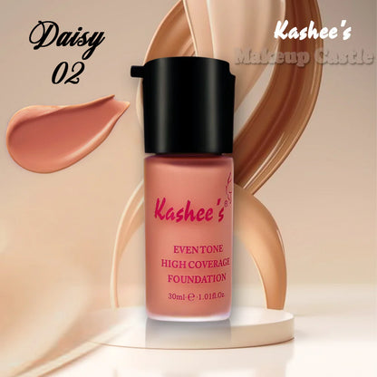 Kashee’s Eventone High Coverage Foundation – 3 Shades