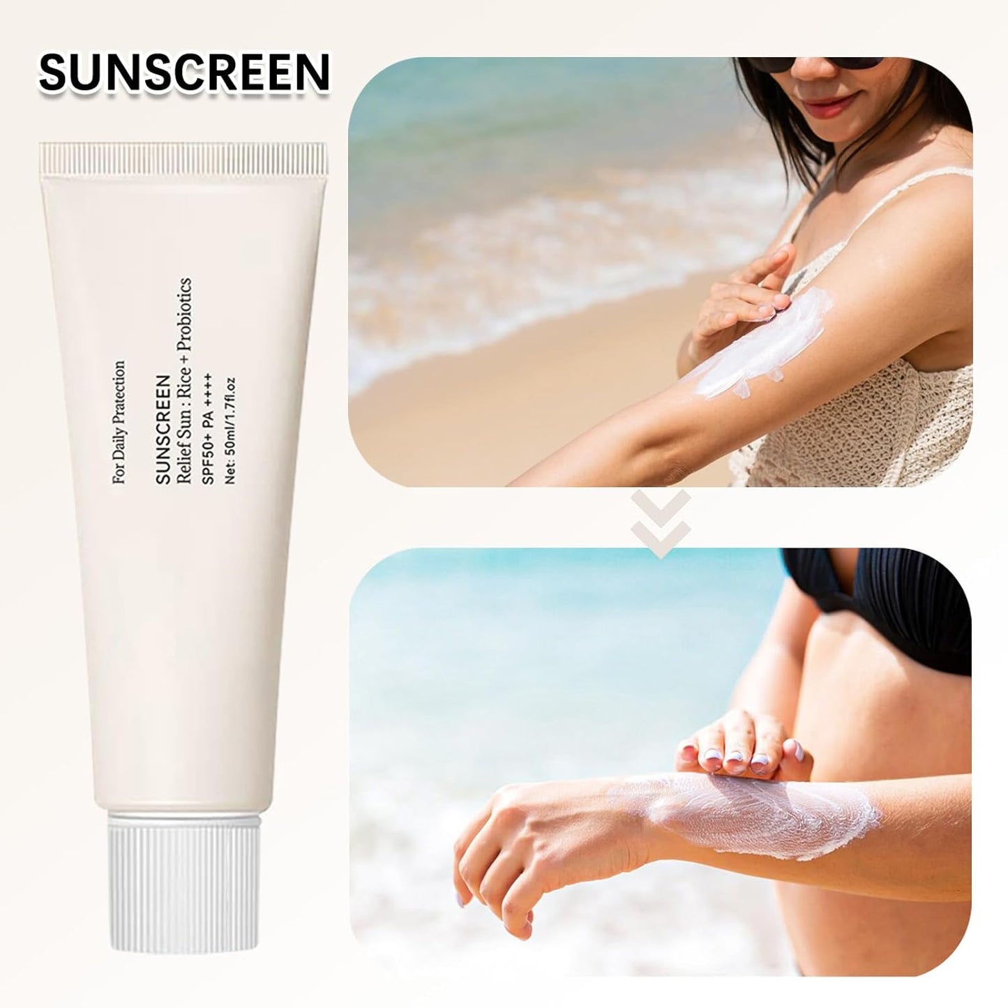 Beauty of Joseon Relief Sun – Rice + Probiotics SPF50+ PA⁺⁺⁺⁺