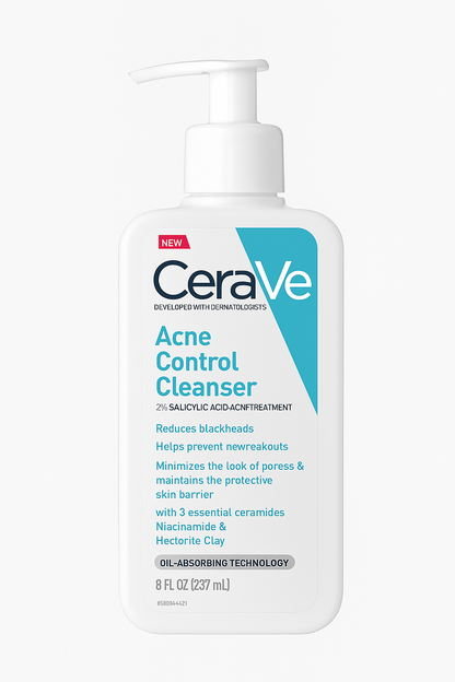 CeraVe Acne Control Cleanser 237ml – Salicylic Acid Face Wash for Oily & Acne-Prone Skin in Pakistan