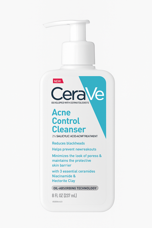 CeraVe Acne Control Cleanser 237ml – Salicylic Acid Face Wash for Oily & Acne-Prone Skin in Pakistan