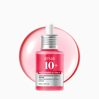 Anua Niacinamide 10% + TXA 4% Serum 30ml – Brightening Korean Treatment for Dark Spots & Uneven Skin