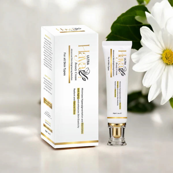 Haya Ultra Whitening & Glow Cream – For Men & Women | Reduces Pigmentation, Boosts Glow